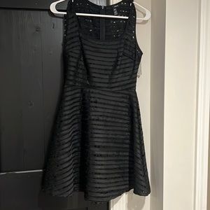 Brand new with tags aqua by Bloomingdale's mini fit and flare dress size small